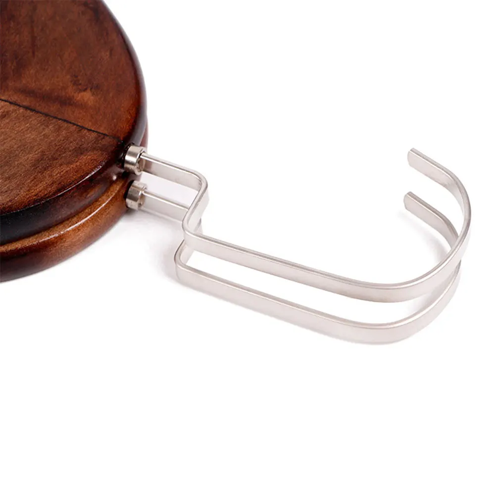 

4pcs Solid Wood Hangers Coat Suit Dress Sweater Rack Prevent Wrinkles Fall ganize Wardrobe All Season Use