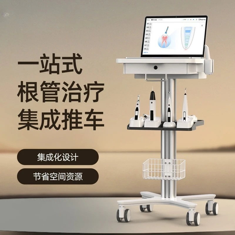 Cart Root Canal Integrated Implant Cart Clinic Mobile Storage Cart