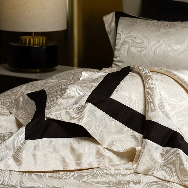 Australian cotton four-piece set, exquisite jacquard quilt cover, housewarming, good things can be used in all seasons
