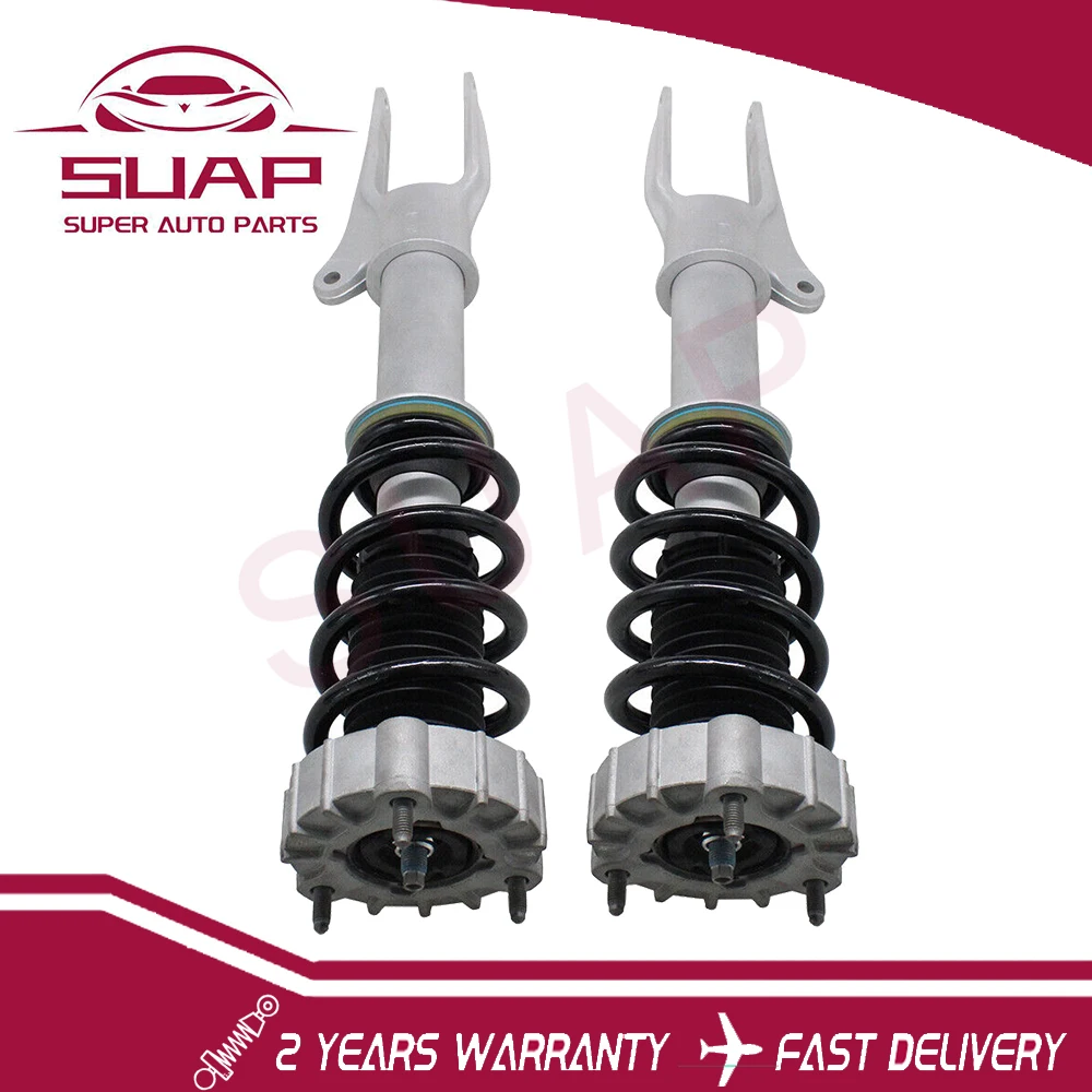 2PCS For Porsche Panamera 10-2016 Front Left Right Suspension Shock Struts w/EDC 97034304504 97034304505 97034304507 97034301704