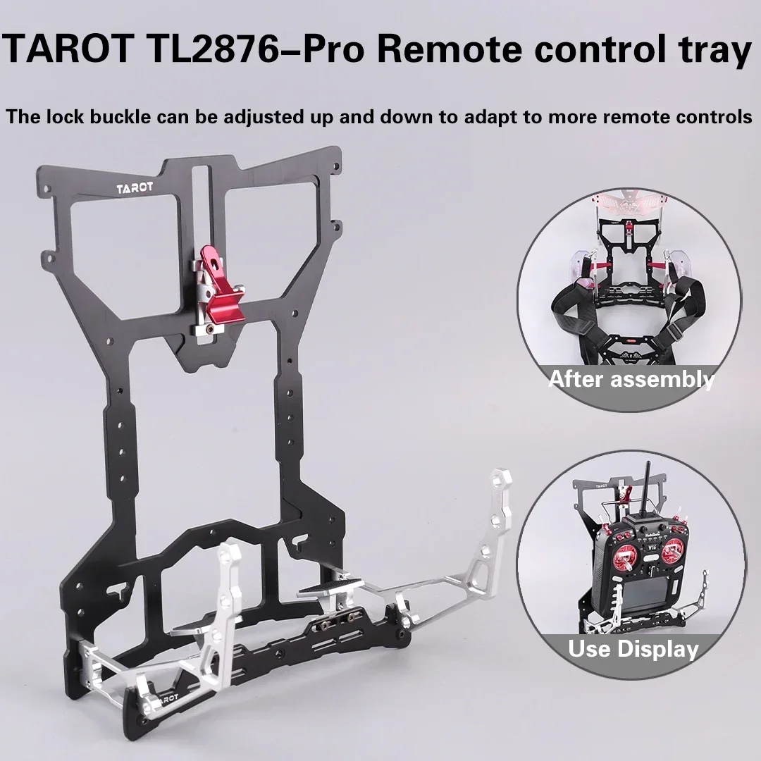 

Tarot New Quick Release Remote Controller Tray Open Design TL2876-Pro For Flysky/Frsky/Futuba Radios
