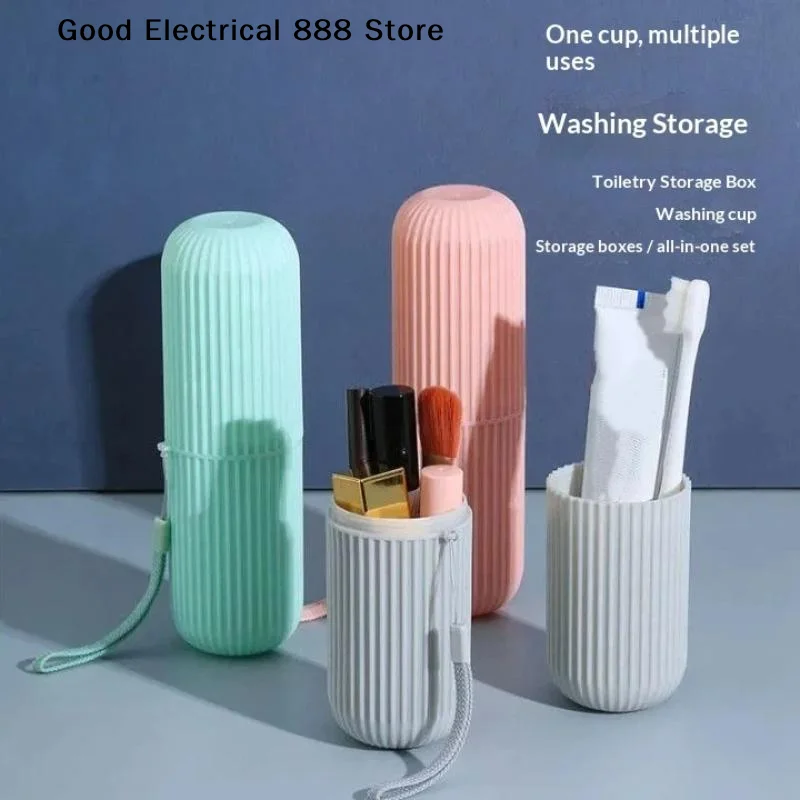 Portable Toothpaste Toothbrush Protect Holder Case Travel Camping Storage Box Protect Toothbrush Toothpaste from Dirt and Damage