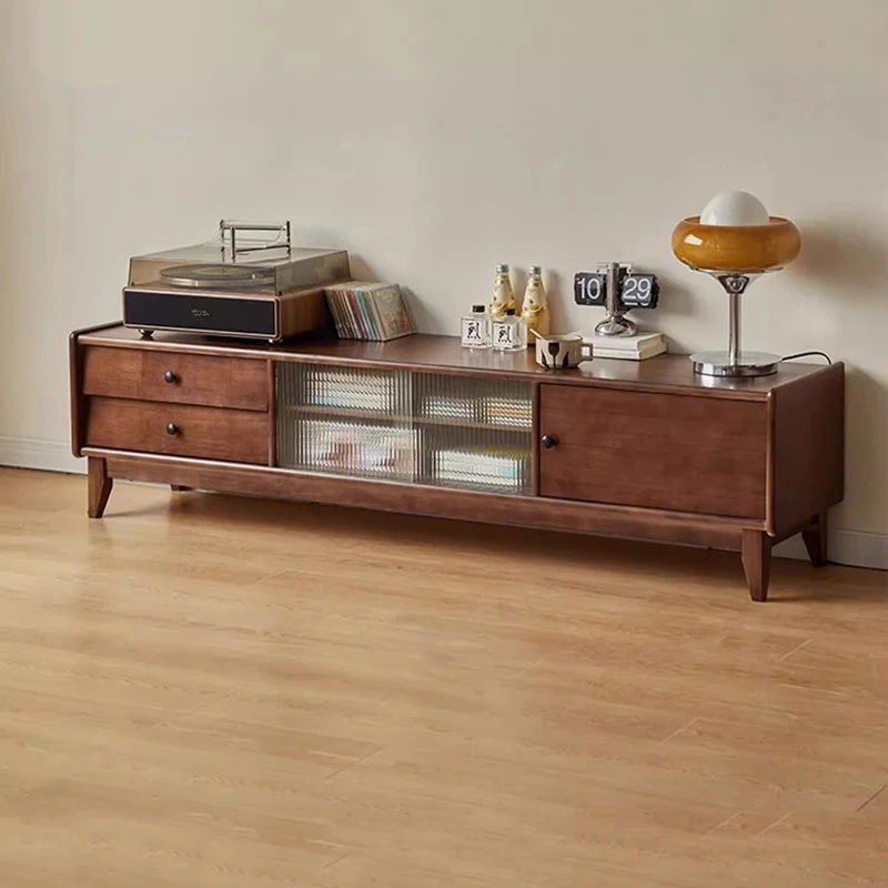 Clear Wooden Tv Stands Large Events Salon Minimalist Luxury Design Nordic Tv Table Accent Muebles Para Tv Room Decorations
