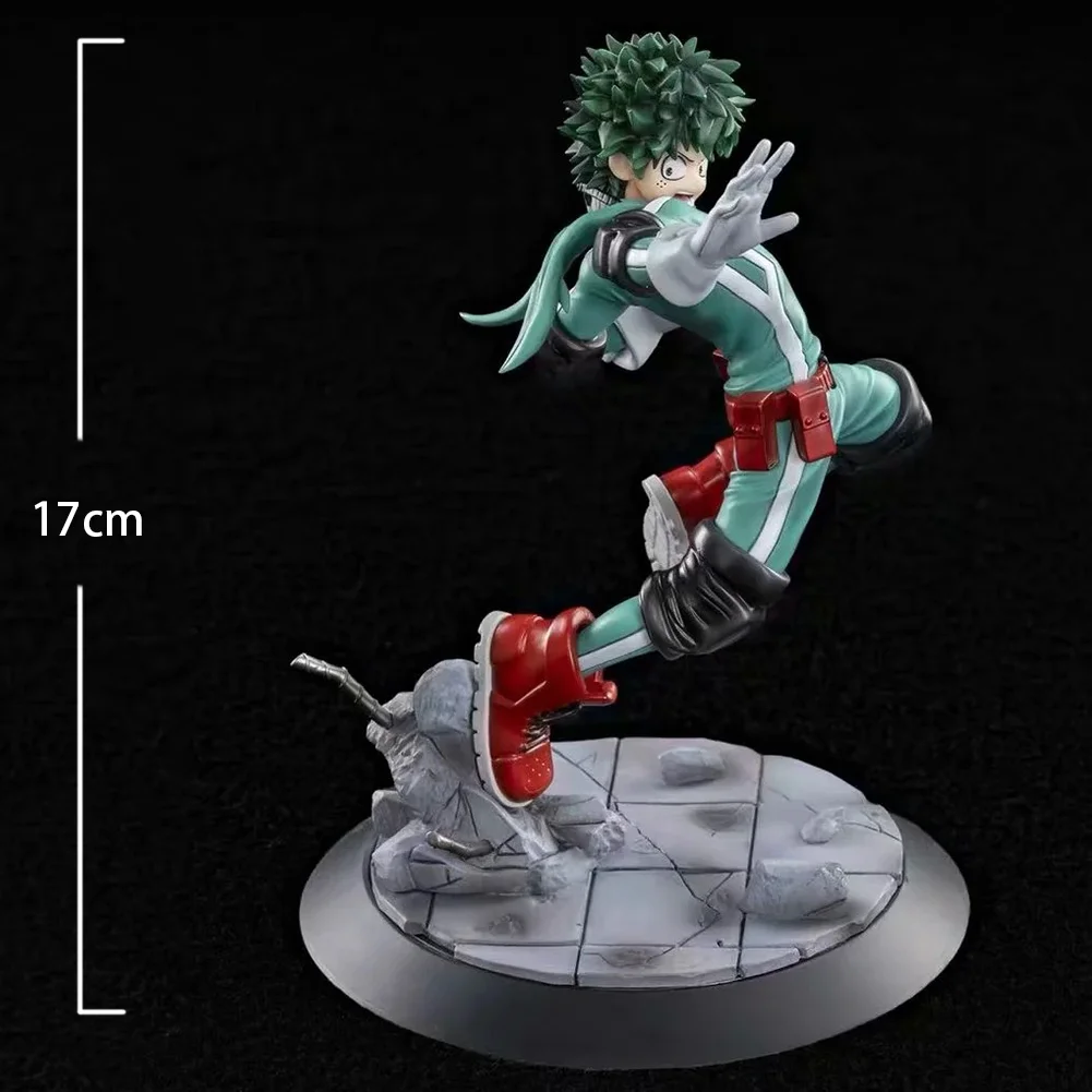 Figura de Anime Midoriya Izuku Midoriya Izuku figura de acción Midoriya Izuku estatuilla pedestales de PVC modelo juguete colección estatua regalo