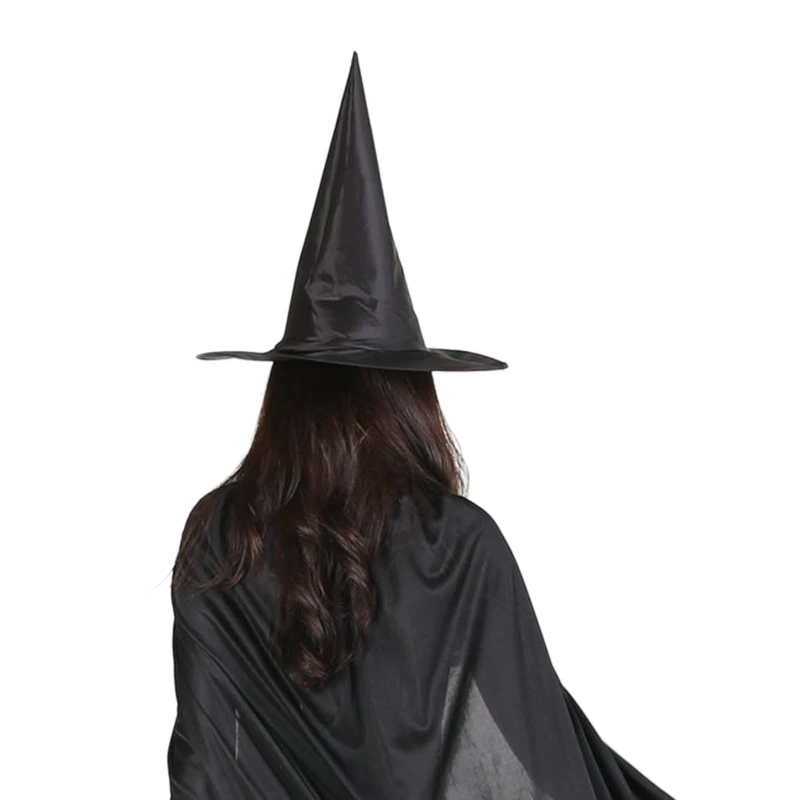 Halloween Decoration Witch Hat Cosplay Halloween for Kids Party Decor Supplies Outdoor Tree Hanging Ornament Party Props