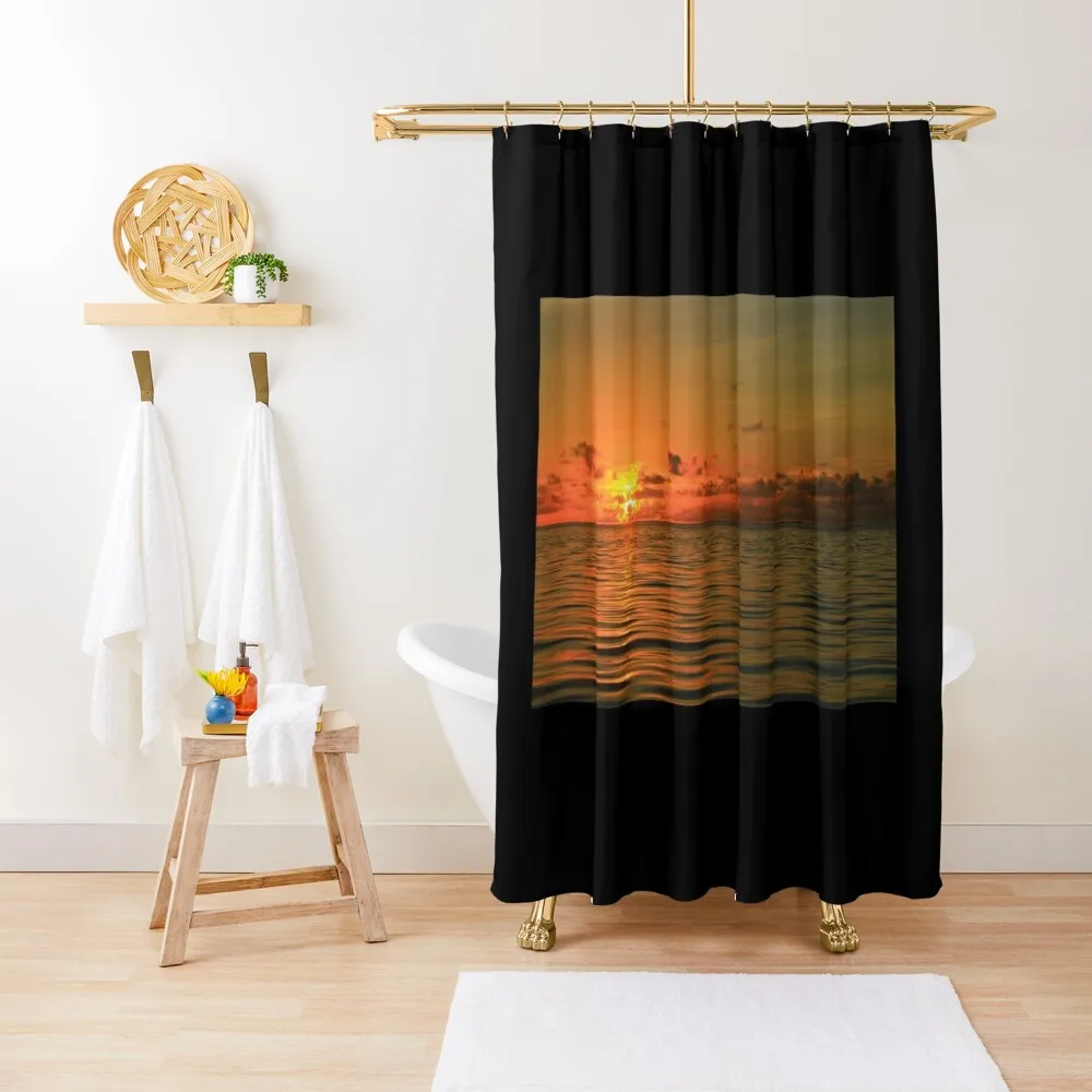 

Sunset Gaze Shower Curtain Waterproof Shower Shower Bathroom Waterproof Bathtub Curtain