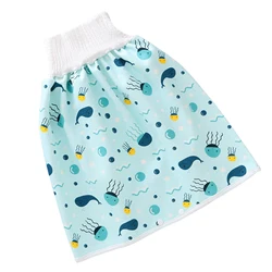 Wasserdicht Windel Rock Unisex Wasserdichte Windel Shorts Anti-Baby Bettnässen Baumwolle Baby Anti-Leckage Rock Für Junge Mädchen nacht