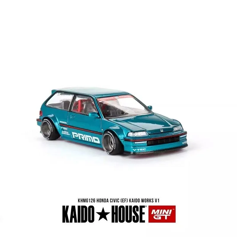 

MINIGT 1:64 Honda Nissan Lamborghini Kangshita Модель автомобиля из сплава