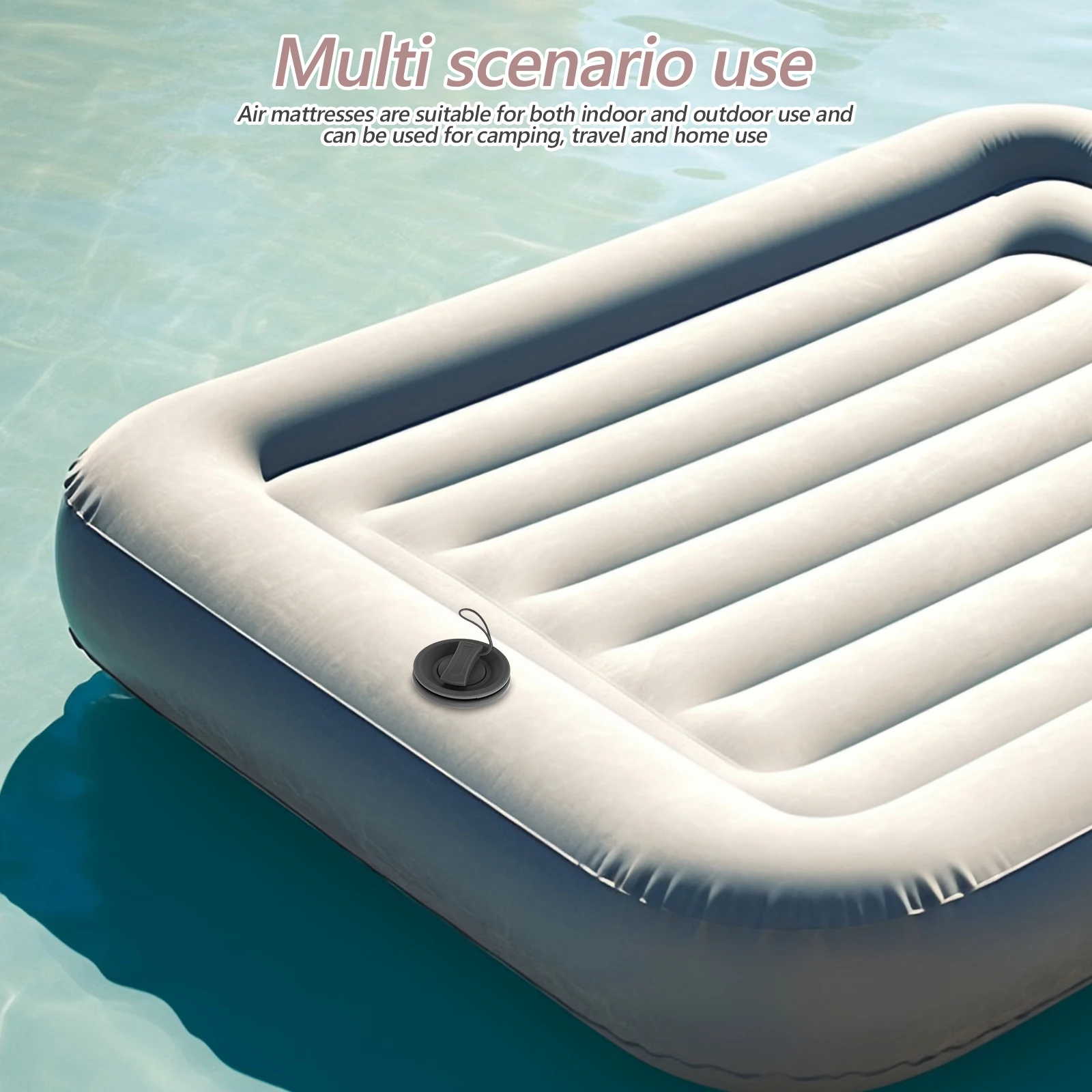 

Inflatable Bed Nozzle Kayak Pump Adapter Boat Valve Plugs Air Paddle Gasket SUP Accessories Waterproof Double Sealing Easy