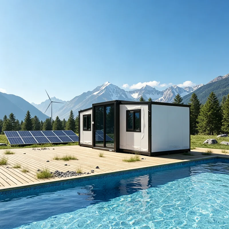 House Prefab With Plug And Play Modular Container House Design For Easy Future Expansion By Adding More Units Later