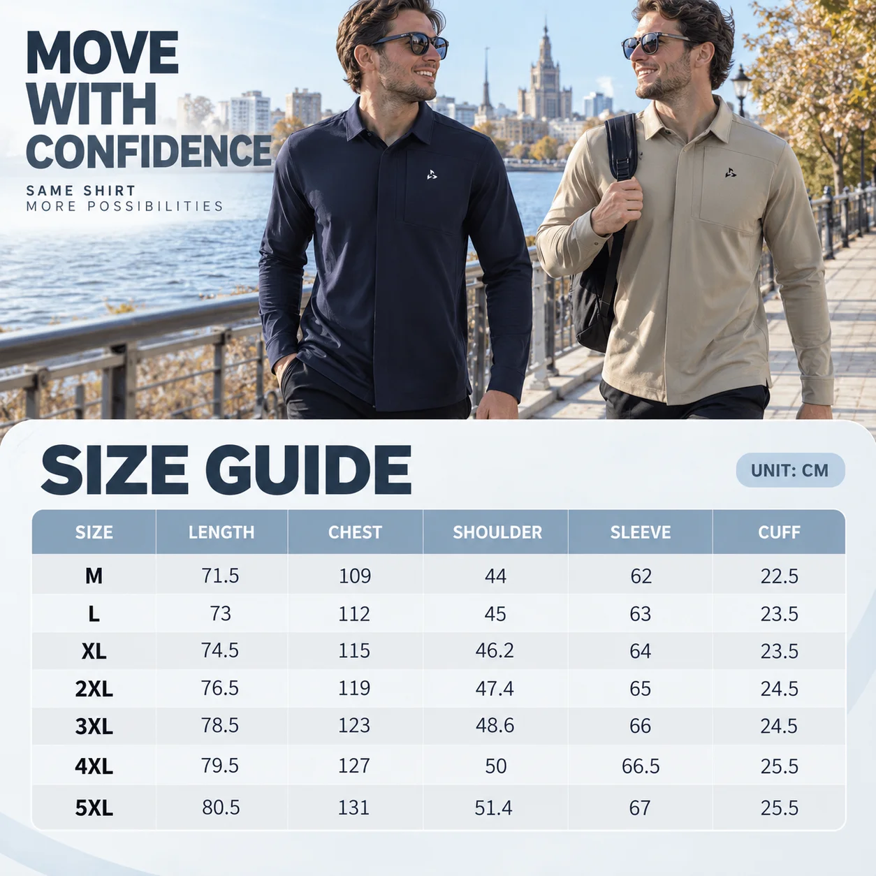 LUCEN New Style Men's Autumn High-Quality Office Casual Outdoor Sports Long-Sleeved Polo Shirt Breathable long-sleeved T-shirt