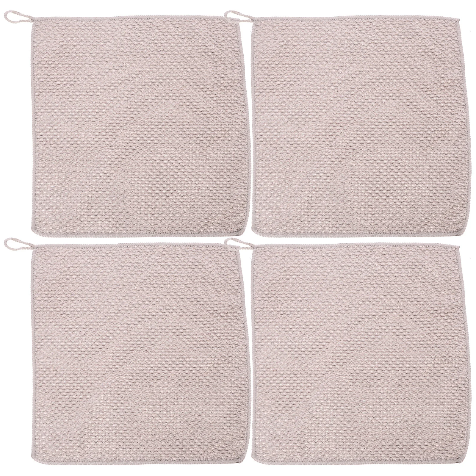 

4Pcs Kitchen Dishcloth Super Absorbent Non Stick Soft Dishwashing Towel for Quick Oil Water Spill Cleaning Dishwashing Rag