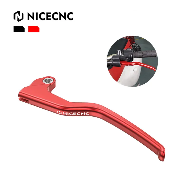 

NiceCNC Save Effort Clutch Lever Red Handle Motorcycle For Honda XR650L XR 650 L 1993-2024 2022 2021 2020 2019 Aluminum Alloy