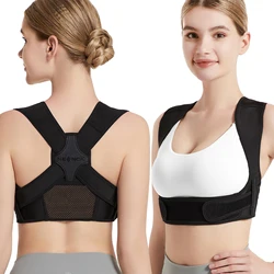 NEENCA Posture Corrector for Back Support Adjustable Shoulder Posture Brace for Men and Women