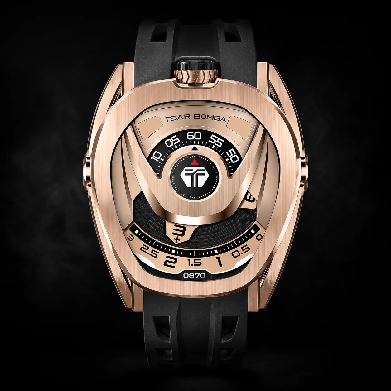 

TSAR BOMBA Luxury Men Mechanical Watch Japan Movement 316L Steel Carbon Fiber Sapphire 100M Waterproof Skeleton Luminous