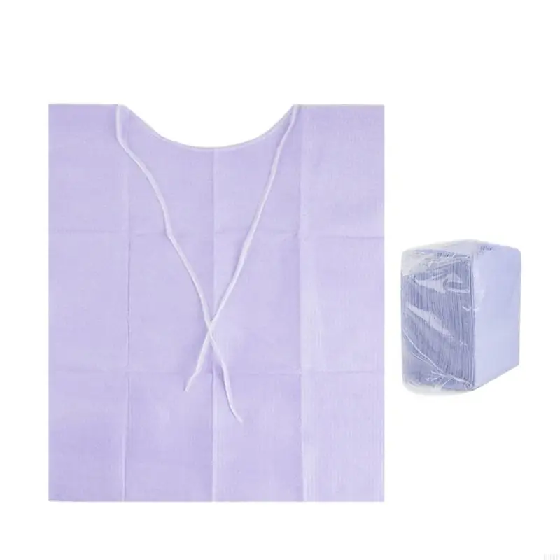 

R3MF 30pcs Waterproof Dental Bibs Disposable Hygienic Cover for Orals Procedures