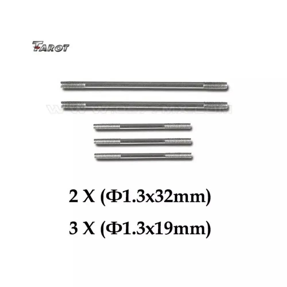 5 stuks TAROT 450 PRO koppelstang voor Align Trex 450 RC helikopter