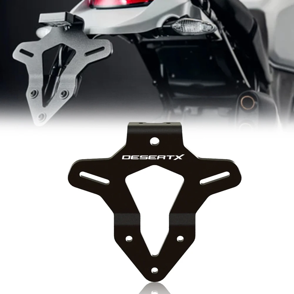 

For Ducati DesertX 2022-2023 2024 New Motorcycle Accessories Aluminium License Plate Bracket Holder Support DESERT X desert x