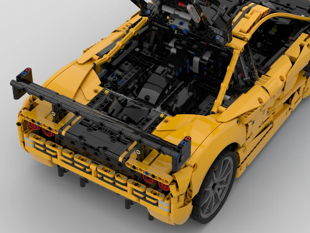 2024 MOC Karen F1 Supercar Kit de construção modelo kit de construção de carro de corrida para crianças presente adulto