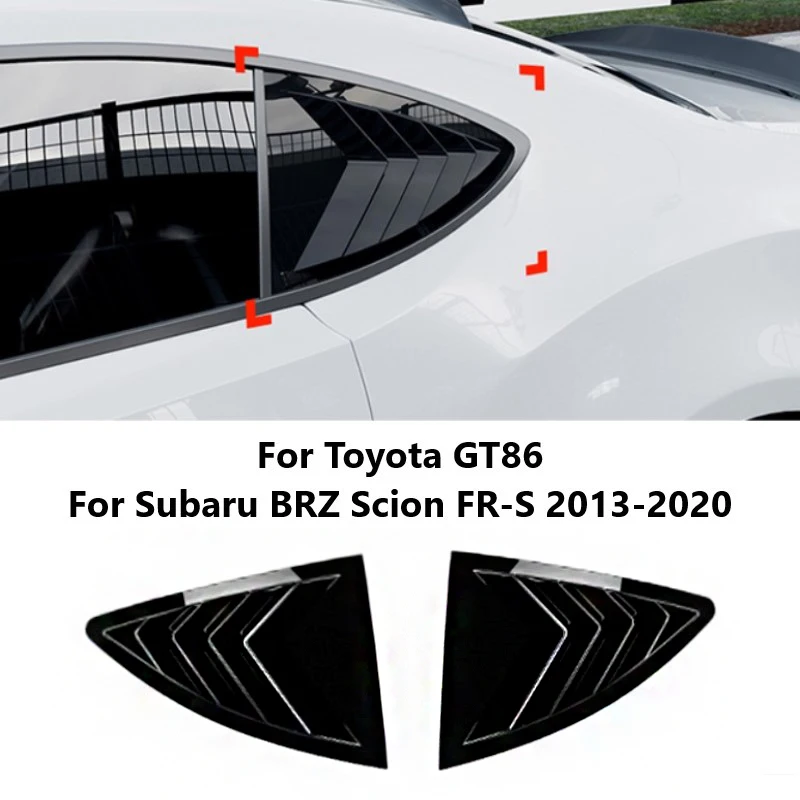 

Жалюзи заднего стекла автомобиля для Toyota GT86 для Subaru BRZ ZC6 для Scion FR-S 2013-2020, тюнинговые детали, автомобильные аксессуары, вторичный рынок