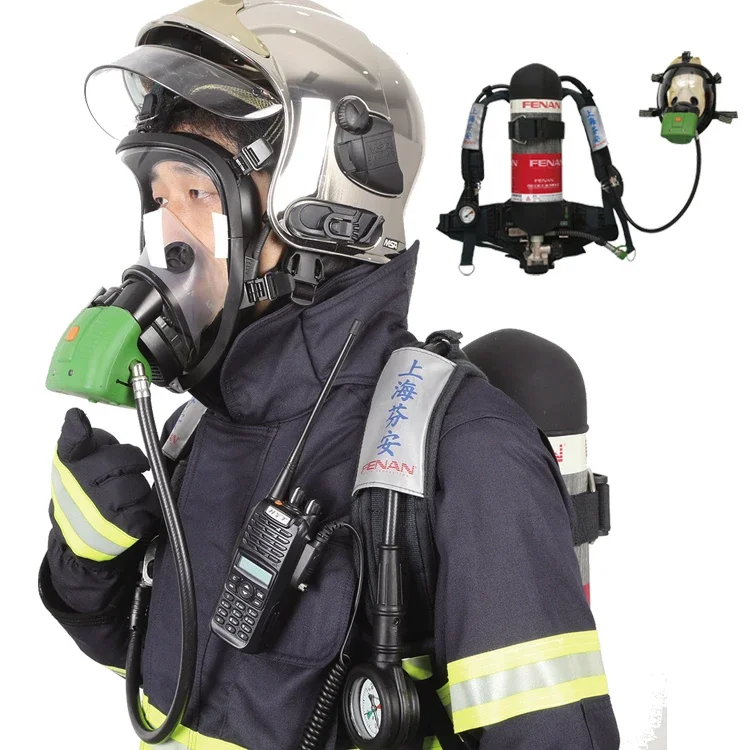 Fire Fighting SCBA Safety Equipments Self-Contained Air Breathing Apparatus (SCBA)