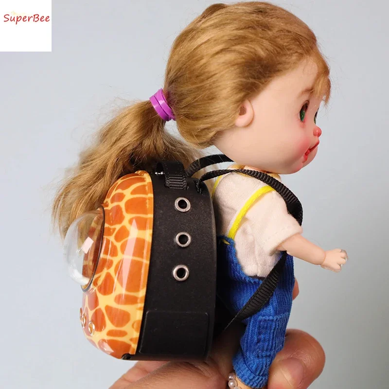 Dollhouse Mini Simulation Space Bag/travel Bag/backpack/small Bag Doll Miniature Items Decorative Accessories Children's Gift