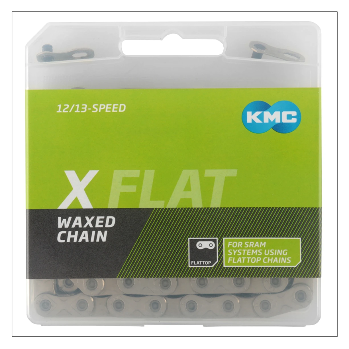 KMC X Flache 12-Gang-Fahrradkette Flattop-Design Mountainbike Curren für SRAM RED 12S MTB Rennrad Smooth Shifting – Detail 16