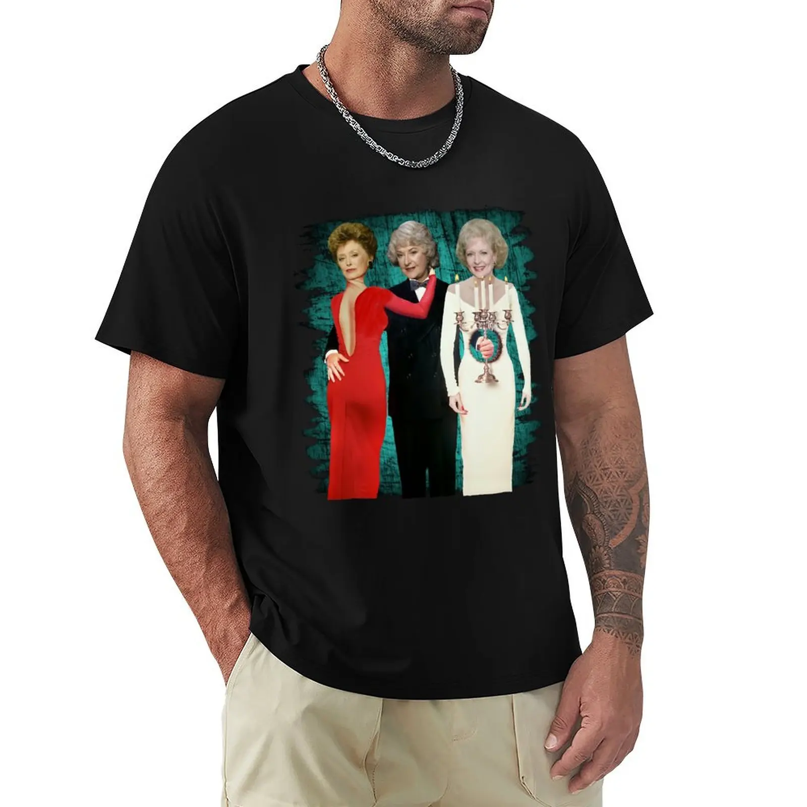 

Golden Girls Death Becomes Her vintage picture T-Shirt Personalized t-shirt animal prinfor boys mens graphic t-shirts anime