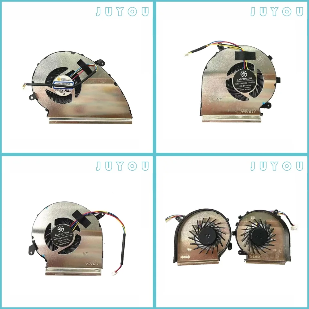 

4 Pin Fan for MSI GE62VR GL62M GP62MVR GL72MVR GP72VR GF62 Laptop Cooling Fan Replacement High Performance Quiet CPU Fan