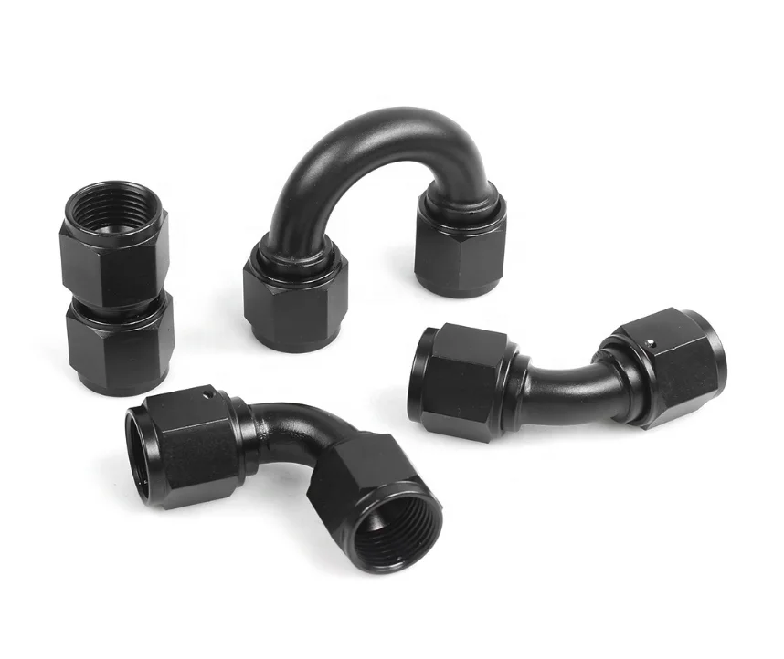 AN4 AN6 AN8 AN10 AN12 Hose End Fitting Adapter 0 45 90 180 Degree