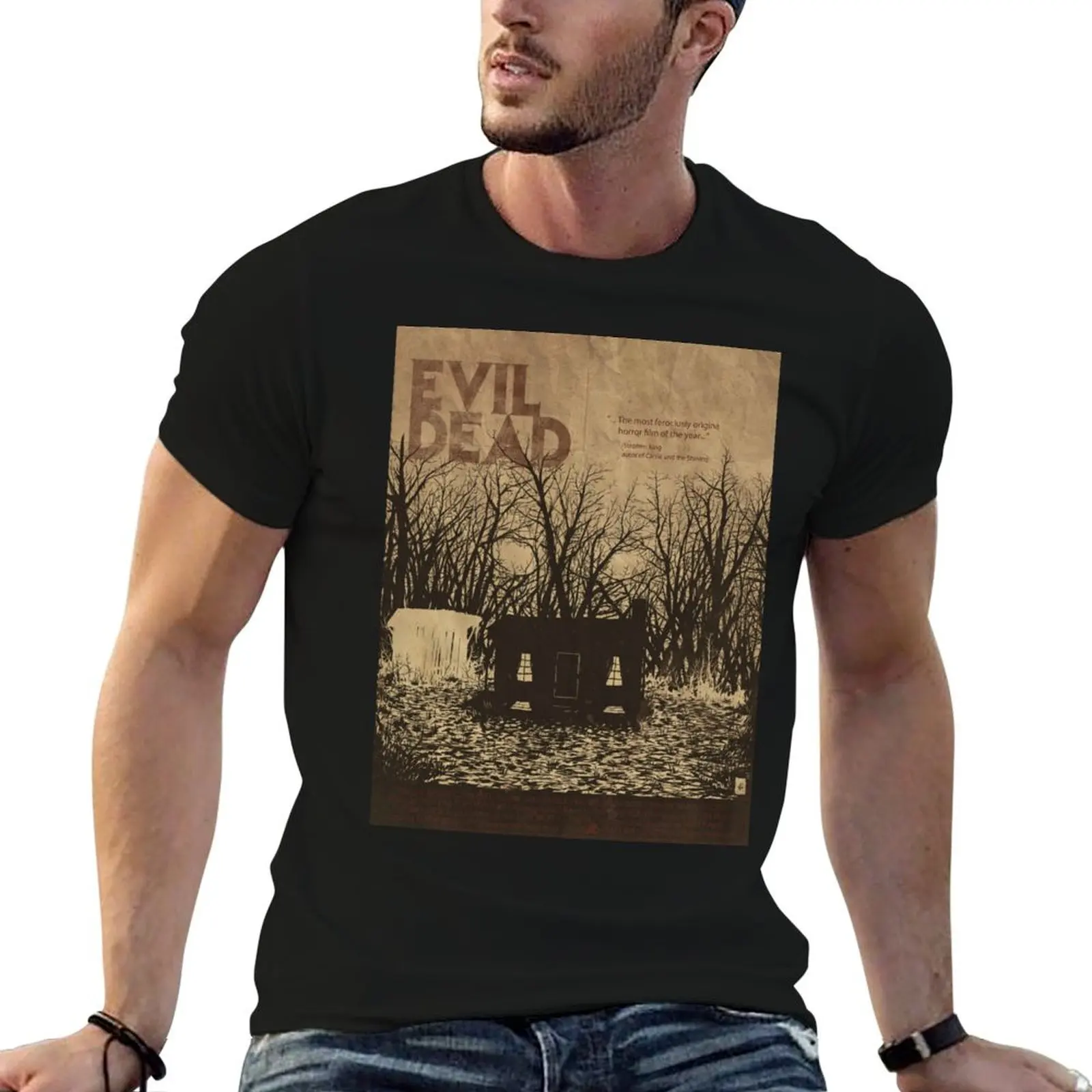 Evil Dead T-Shirt shirts graphic kawaii clothes anime t shirts graphic t shirt vintage men t shirts