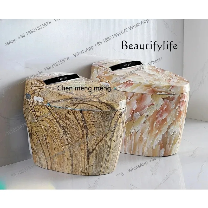 A17 Color smart toilet integrated automatic no water pressure limit electric voice toilet F185