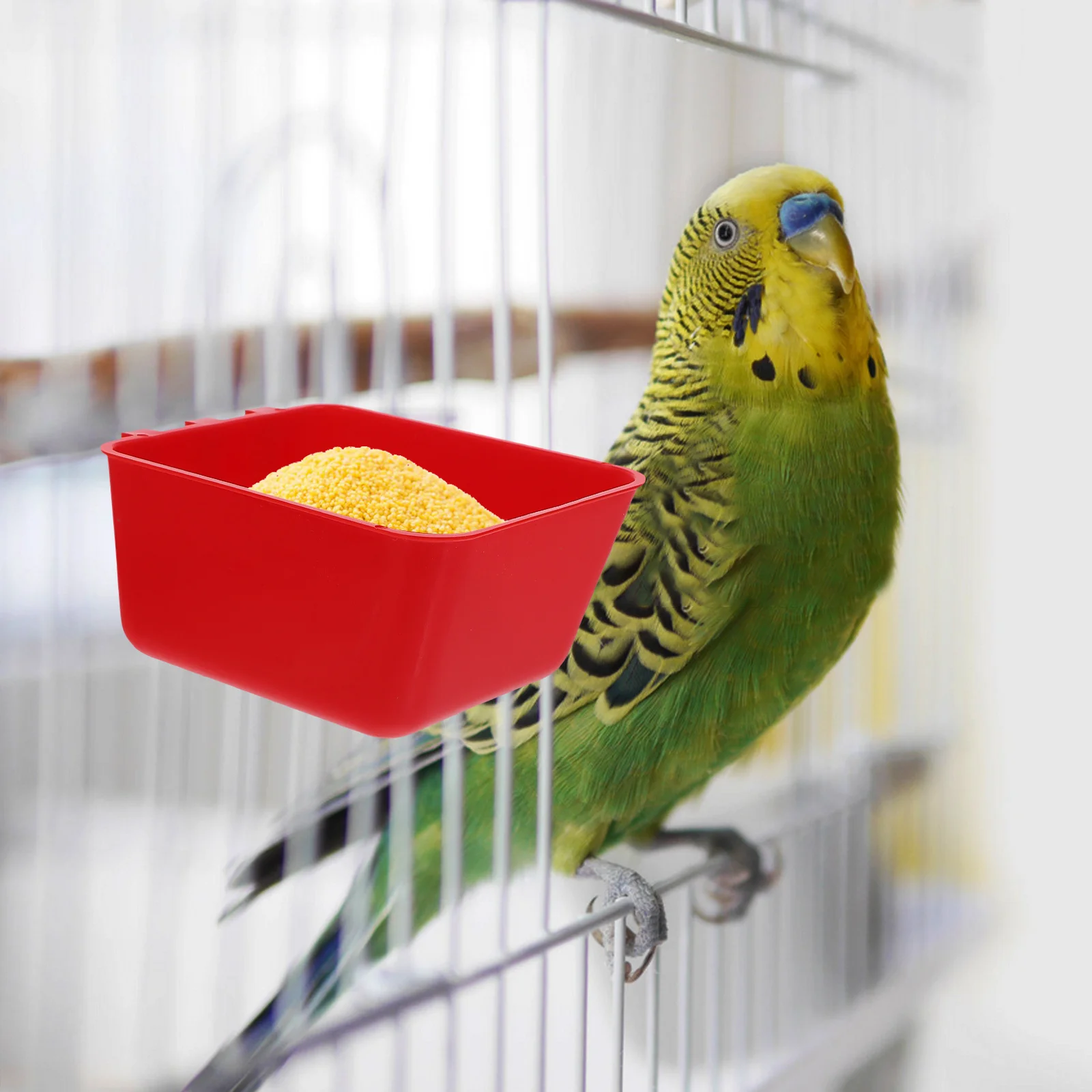 

8Pcs Bird Cage Cups Safe Material Easy to Clean Install Versatile Feeding Solution for Various Bird Species Cage Accessories