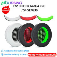 MOUDUNG Replacement High quality Earpad Cushion Ear Pads Top Headband Cover For EDIFIER G4/G4 PRO /G4 SE /G30 Gaming Headset