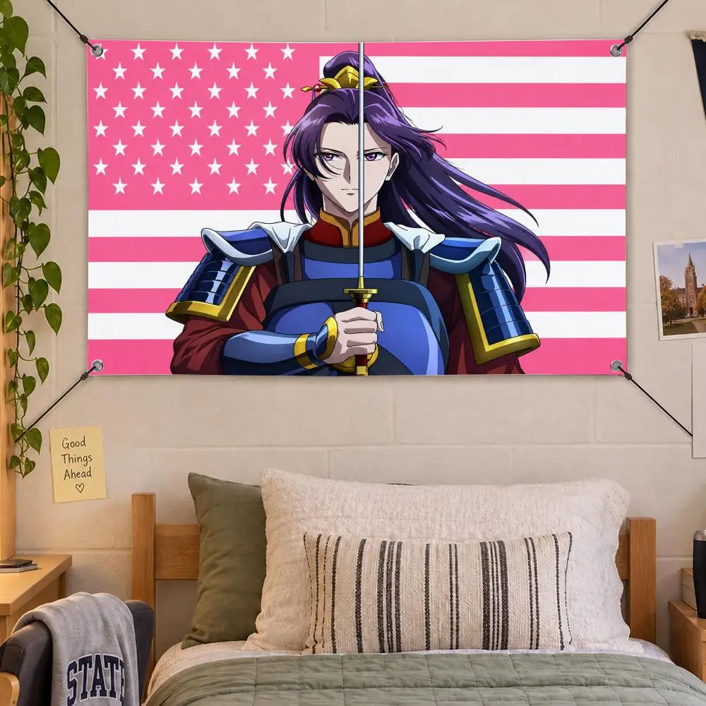 Anime Mystery Apothecary Diaries Flags Decorative Flag Banner Indoor Bedroom Dorm Gaming Room Wall Party Club Decor Fan Gift