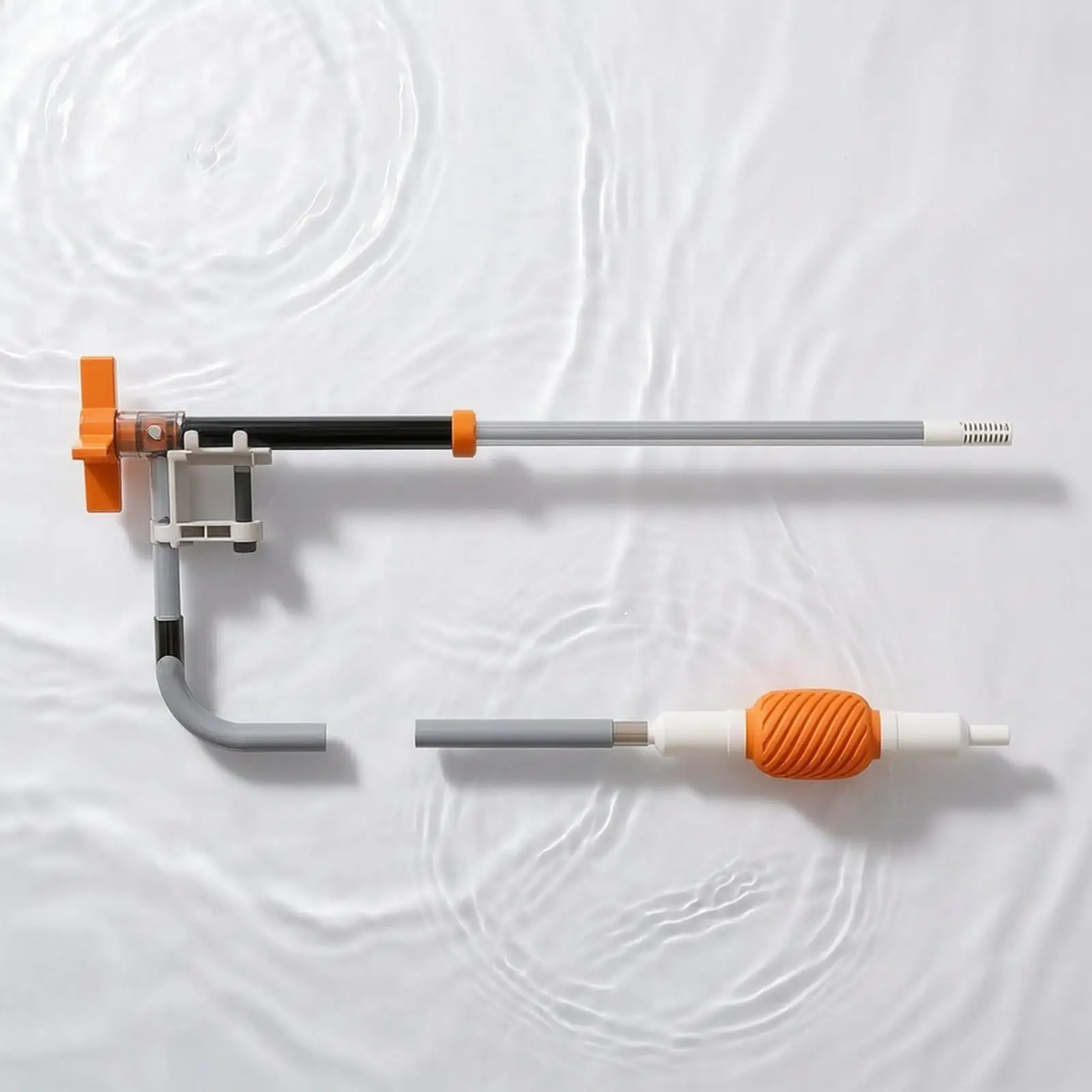 Aquarium Maintenance Tool Hand-Operated Manual Siphon Pump Aquatic Pets Tank