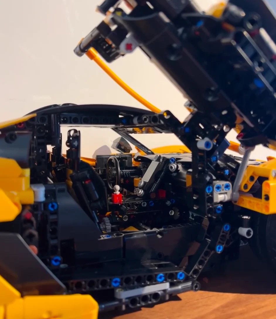 ตัวต่อรถแข่งซูเปอร์คาร์ ปี 2025 รุ่น POP 3893 ชิ้น ชุดเทคนิค 42172 P1 ของเล่นตัวต่อรถสปอร์ตซูเปอร์คาร์ สำหรับเด็กผู้ชาย ของขวัญ