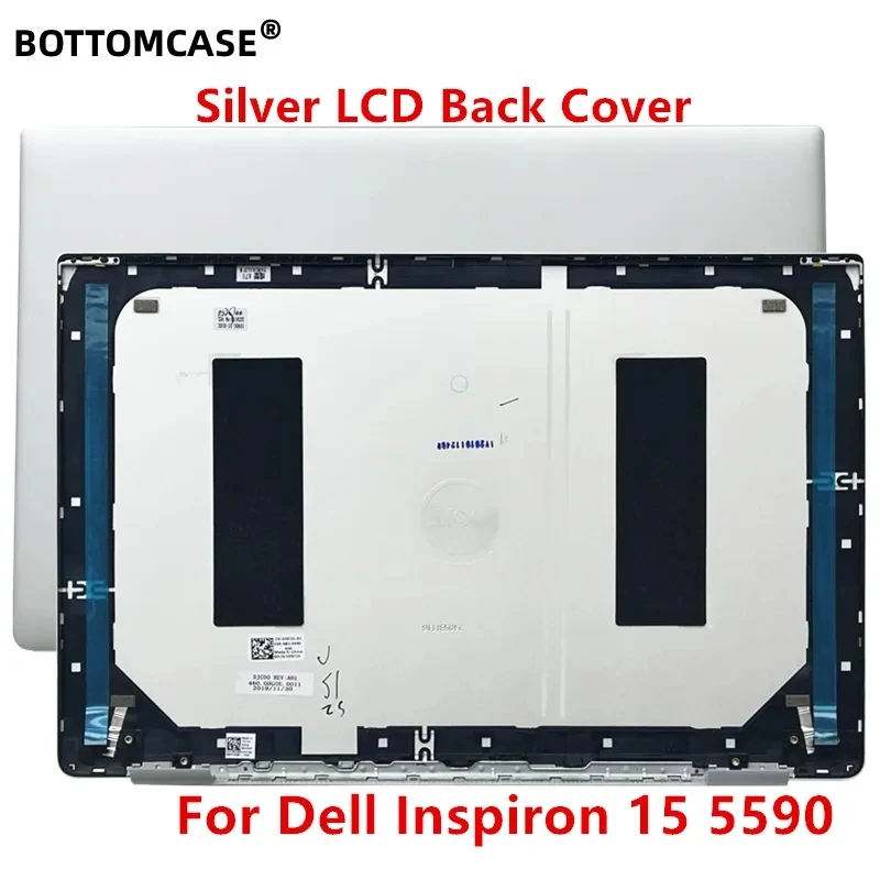 

BOTTOMCASE New For Dell Inspiron 15 5590 LCD Back Cover Top Case Silver 039T35 39T35