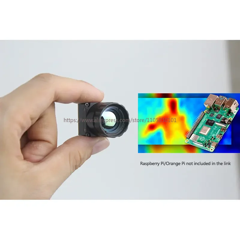 256*192 384*288 640*512 Resolusi Analog CVBS Deteksi LWIR Thermal Camera Core Modul Kamera Pencitraan Termal Inframerah