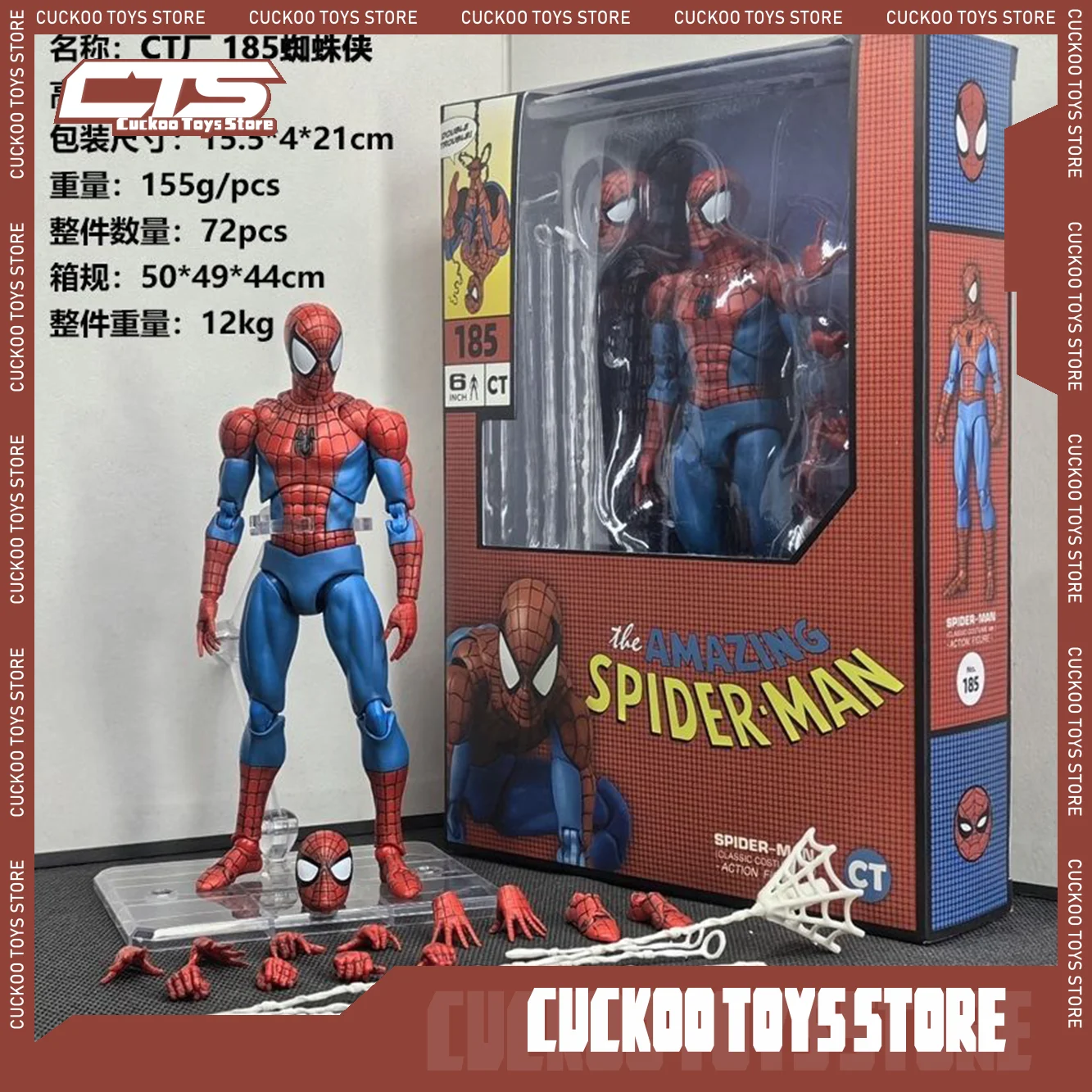 Hot Toys Ct Toys Spiderman Mafex 185 Classic Costume Ver Miles Morales 2099 Spider-Man Anime figurine Action Figure model toys