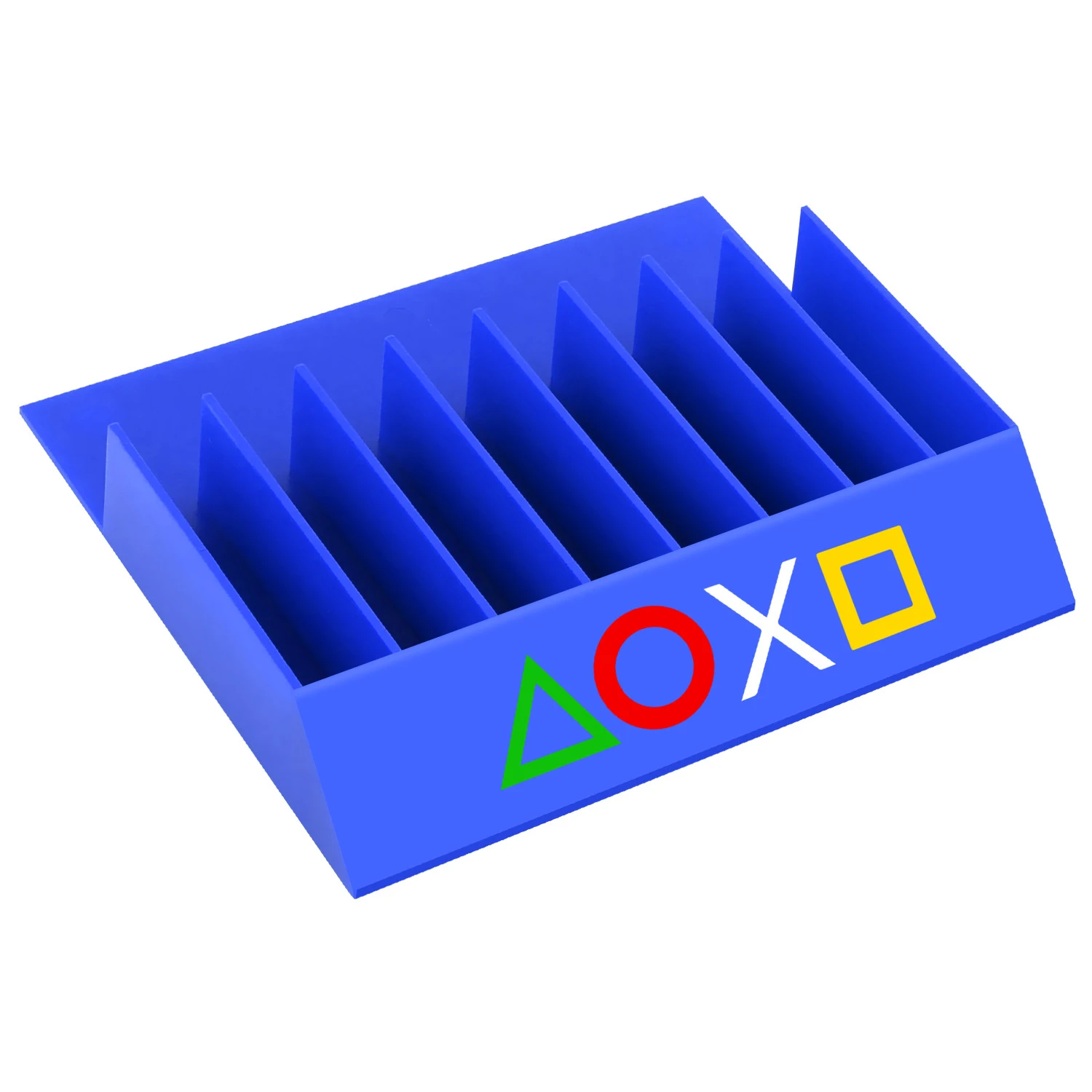 دعامة تخزين بطاقة الألعاب 8 في 1 لـ PS5، PS4، PS3، WIIU، صندوق تخزين بطاقة الأقراص المضغوطة لألعاب Xbox