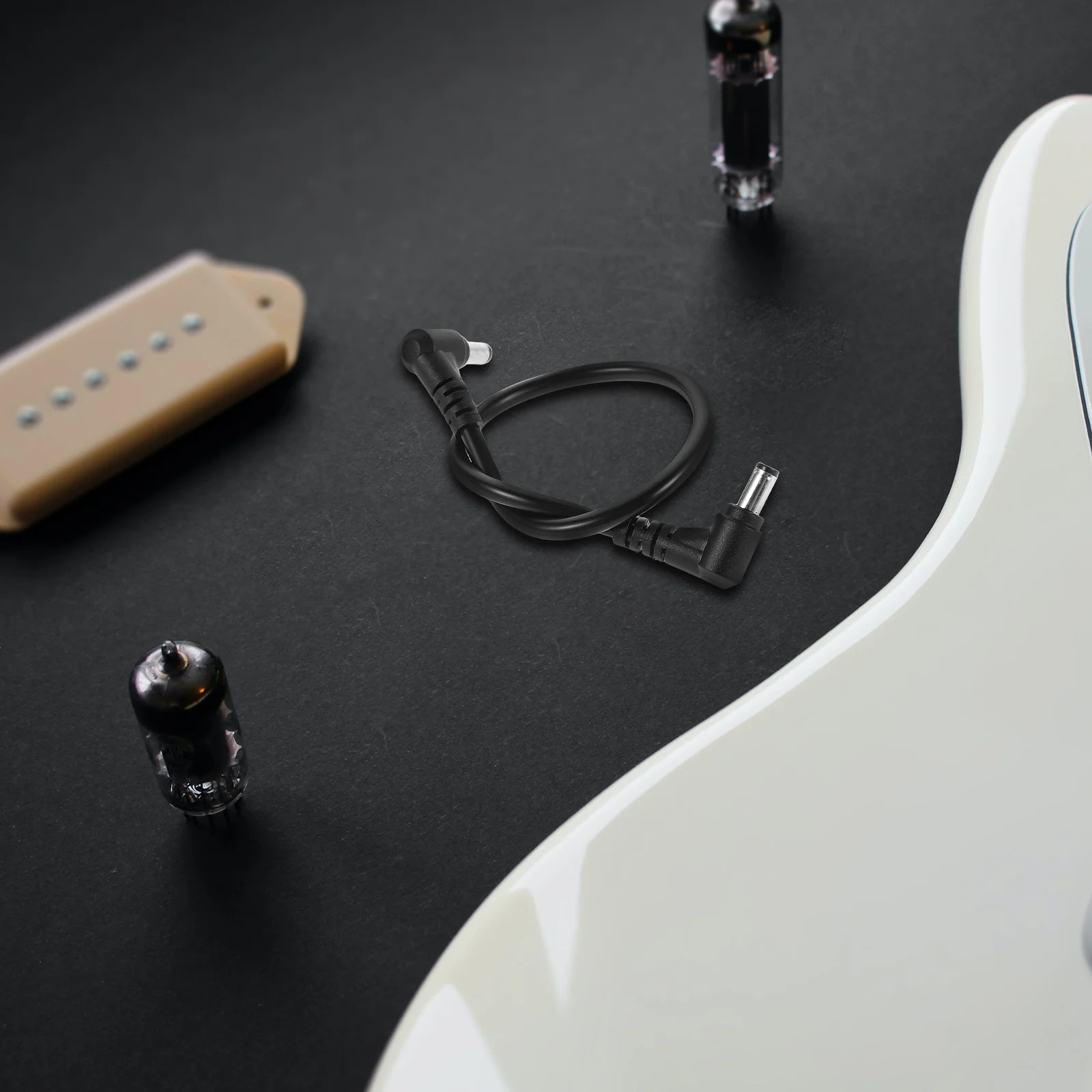 

8Pcs Extension Power Cable with Pure Copper Plug Double Bend Male Connectors Right Angle Design for Surveillance Systems Elbow