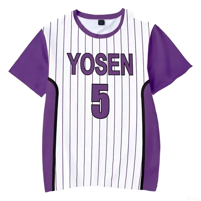 ثلاثية الأبعاد الرجال والنساء قصيرة الأكمام تي شيرت مثيرة للاهتمام المدرسة المتوسطة أنيمي الرسوم المتحركة دور اللعب الملابس الصيف تي شيرت غير رسمي