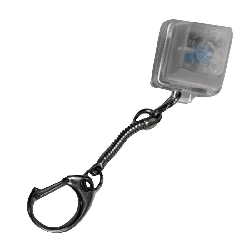 AB7-سلسلة مفاتيح ميكانيكية بمفتاح واحد لجهاز اختبار مفاتيح لوحة المفاتيح Gateron MX باللون الأزرق