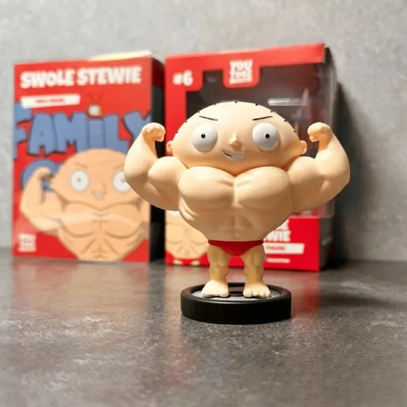 Figuras de acción de PVC de 9/11 cm de Family Guy, Stewie Griffin y Peter Griffin, decoración de escritorio, modelo coleccionable, estatuas, juguetes, regalos
