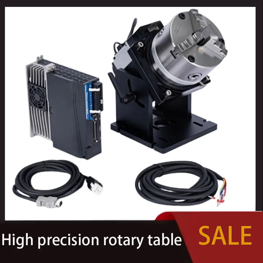 

High precision rotary table, suitable for laser automatic welding/cutting, marking, medical equipment welding, hardware cutting