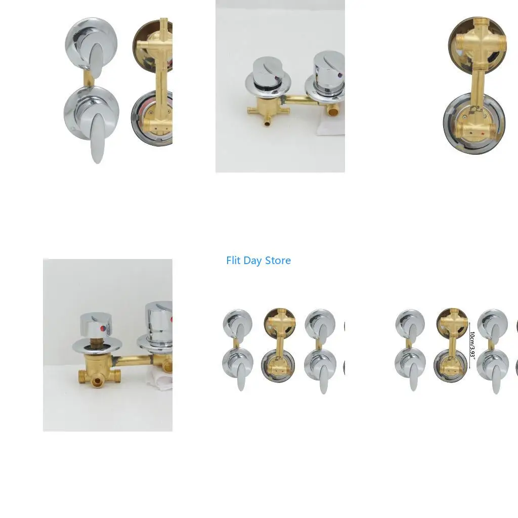 F92C Intubation Mixing Tap Diverter Temperature Mixer Control For Shower