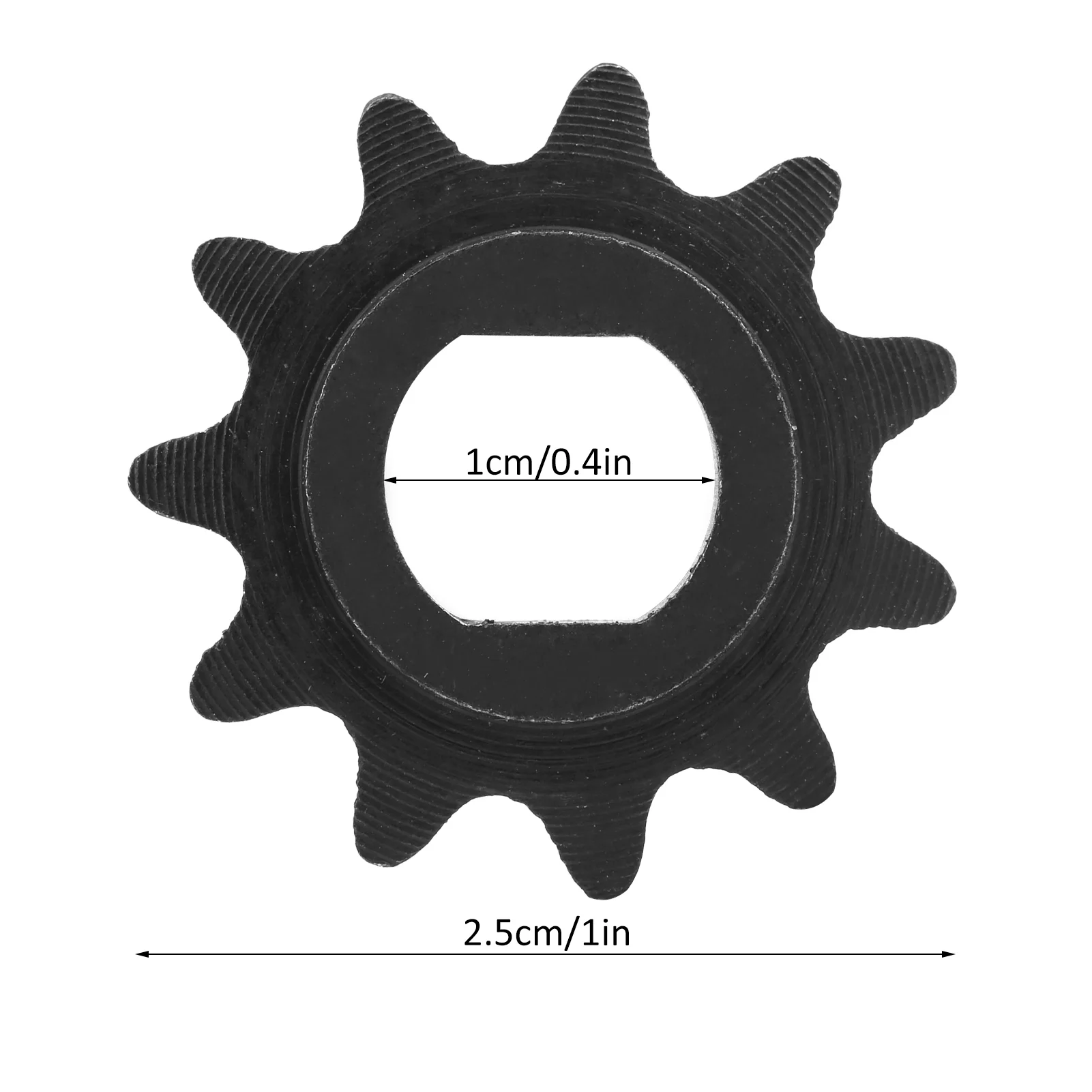 11 Teeth Sprocket High Speed Motor Sprocket H Hole 11 Teeth 25H Motor Chain Sprocket Accessory for 1020 High Speed Motor