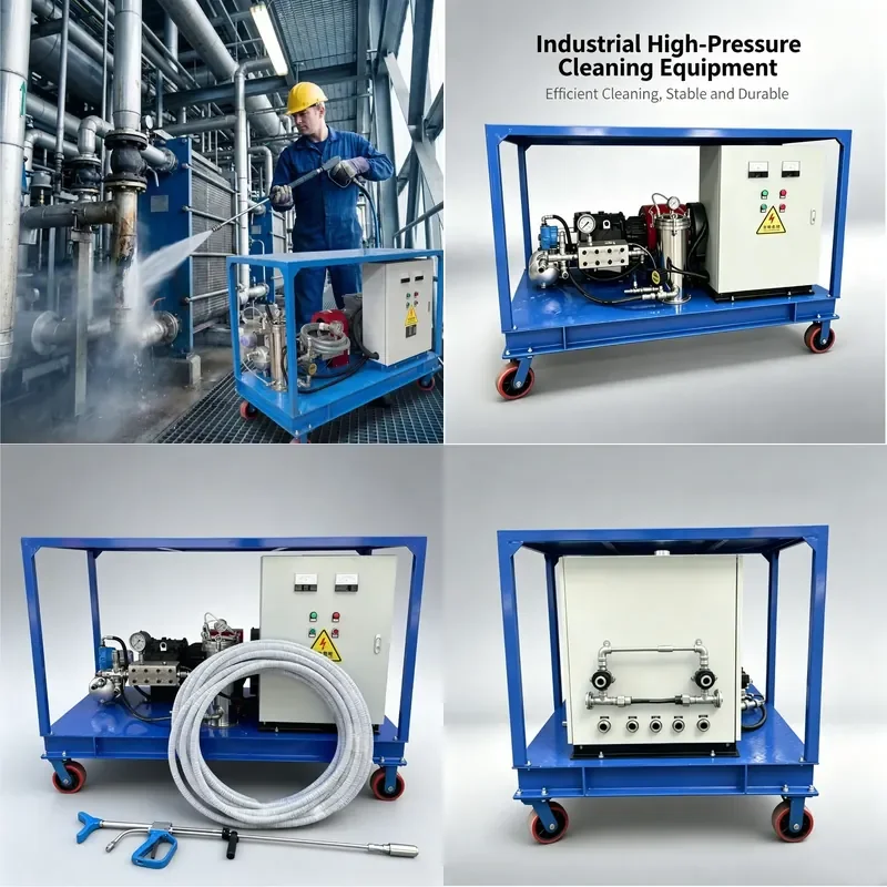 Heavy Duty Electric High Pressure Water Washer for Industrial Surface Treatment