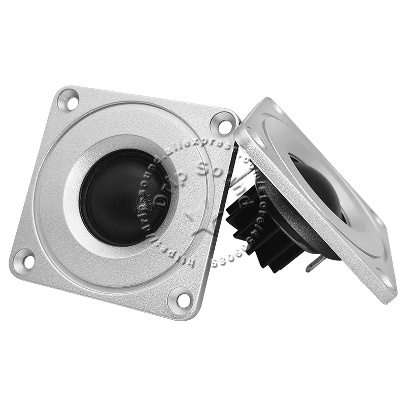 HIFI 실크 필름 트위터 홈 오디오 자동차 수정 트레블 스피커, 스테레오 라우드 스피커 혼, 4 옴 25 코어, 6 옴 20 코어, 2 개